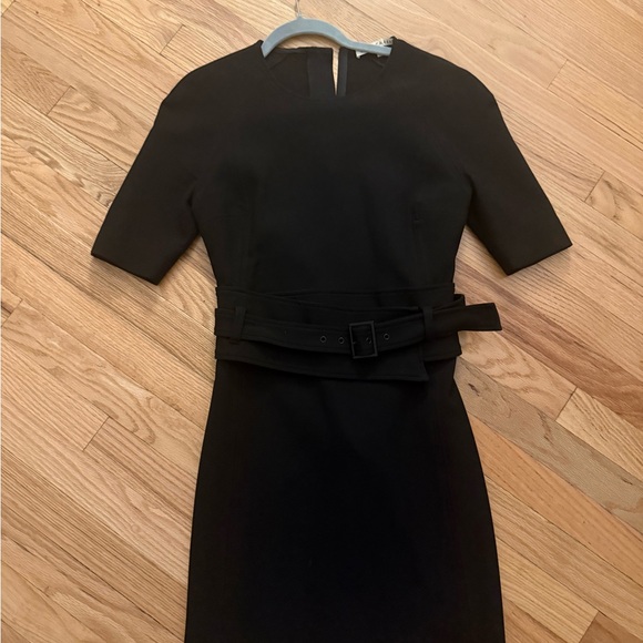 Veronica Beard Black Belted Dress - Picture 4 of 5